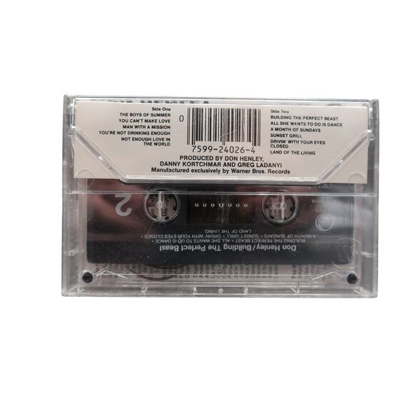 Eagles / Don Henley Audio Cassette Set of 4 Untested Vintage Classic Rock - Picture 7 of 11